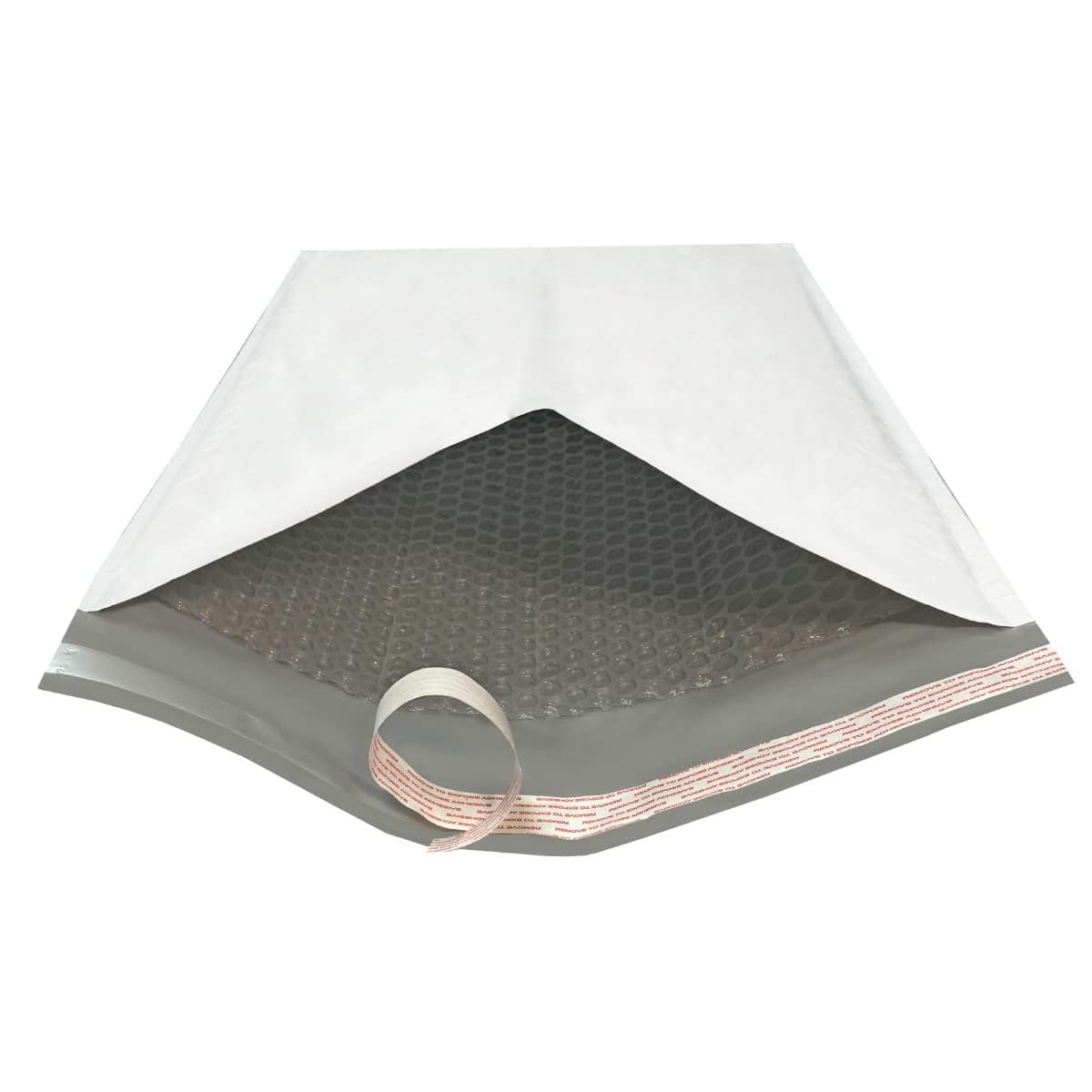 25 Poly Bubble Mailer Bags 31,8 x 48,3 cm – # 6 sacchetti buste bianche con chiusura adesiva