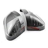 Cubiertas Espejo Retrovisor para para A4 B9 S4 para A5 S5 RS5 2017 2018-2020 Espejo Retrovisor Carcasas para Espejo Retrovisor Tapa Protectora Coche Carcasa Retrovisor(No Side Assist 1)