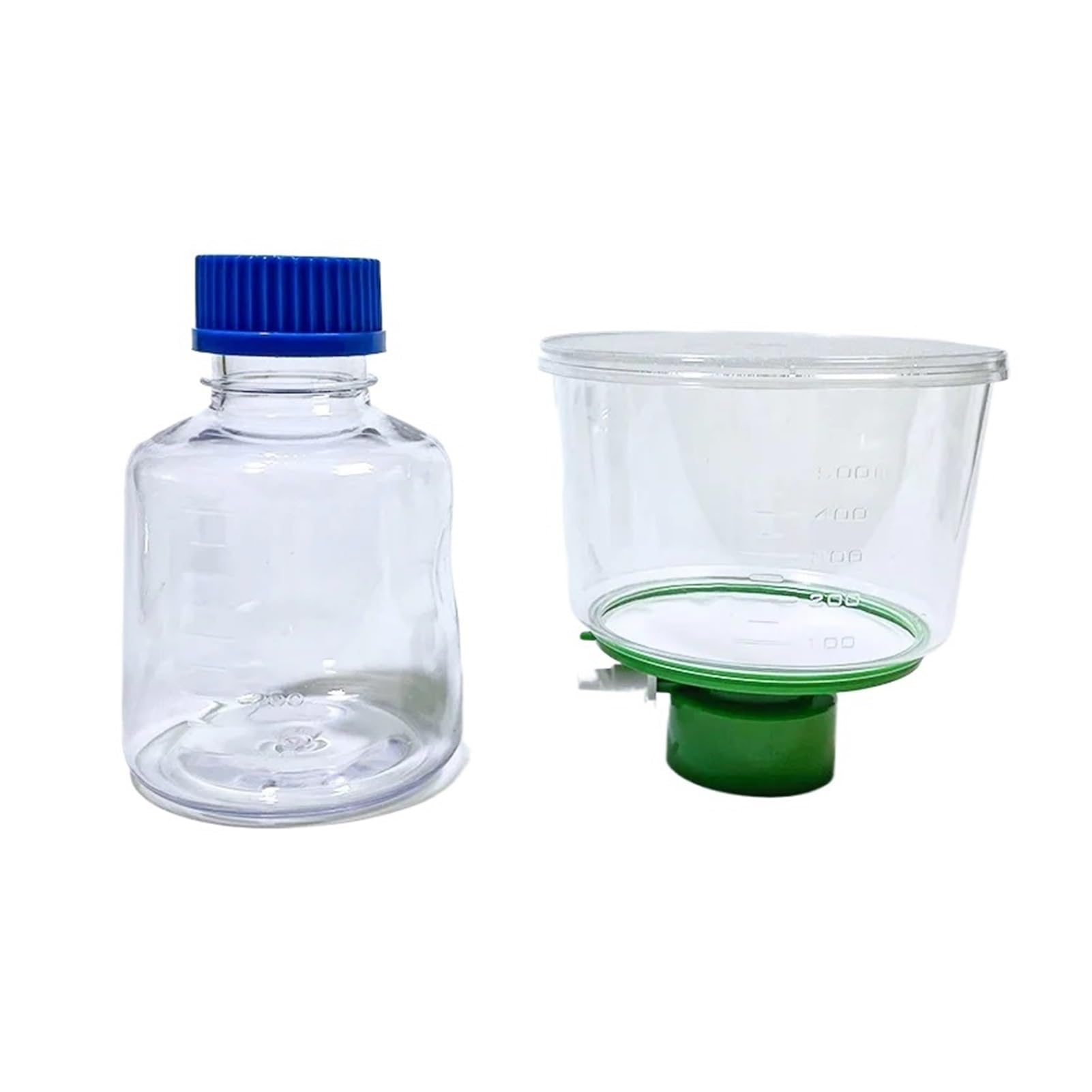 filtración al vacío con tapón de botella estéril Filtro de botella estéril de nailon Pes, filtro de vacío, filtración(500ml)