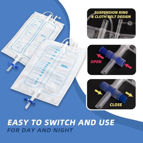 Image of Wearable Urine Collector for Women | Leak-Proof & Comfortable | Reusable Portable Hygiene Solution with 1000ml & 2000ml Bags | Ideal for Travel & Night Use | For Women
