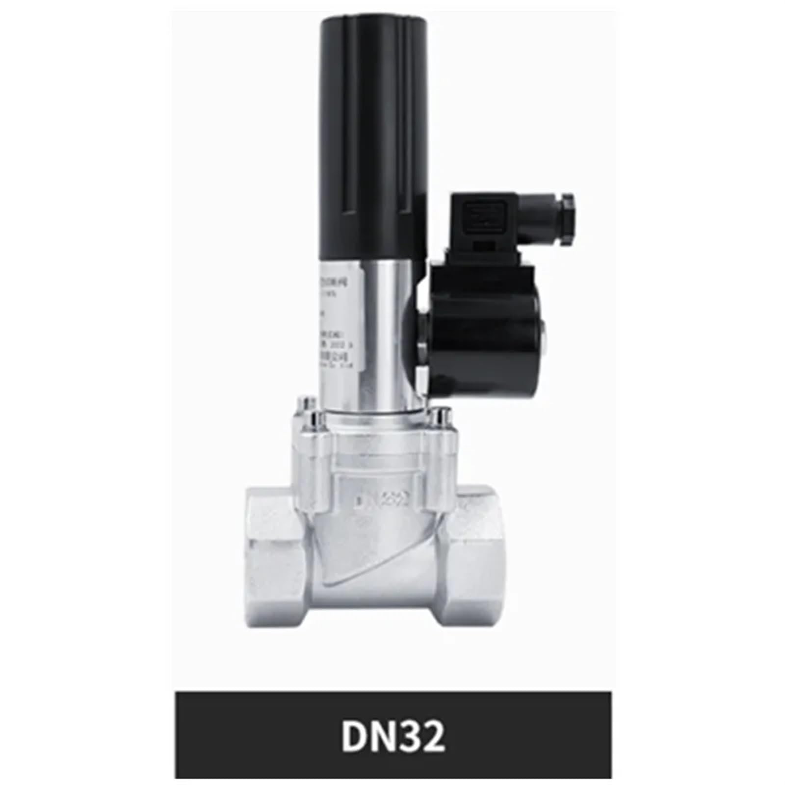 DN25 DN32 DN40 DN50 gwint 0,1 MPa gazowy awaryjny odcinający zawór elektromagnetyczny połączenie przemysłowe (DN32 gwint 0,1 MPa)