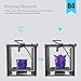 Adventurers Creality Ender-5 Plus 3D Printer 4.3 Inch Touchscreen Removable Tempered Glass Plate 3D Printer Auto Bed Leveling, Resume Print, Filament Run-Out Detection, Dual Z-Axis Supported Printer