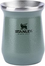 Stanley - Cuia Térmica para Mate, 200ml, Mantém as Bebidas Quentes, Aço Inoxidável, Lavável na Máquina de Lavar Louça, Hammertone Clay