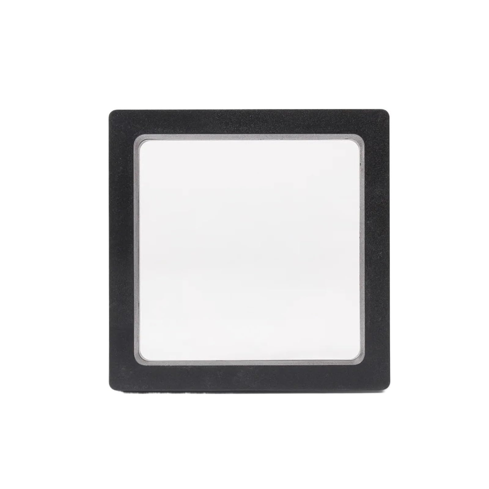 12Pcs 3D Floating Picture Frame Shadow Box Jewelry Display Stand Ring Pendant Holder Protect Jewellery Stone Presentation Case For Earring Necklace Bracelet(Black,11x11cm)