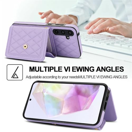 Coque Samsung Galaxy A55 5G avec protège-écran verre trempé et blocage RFID
