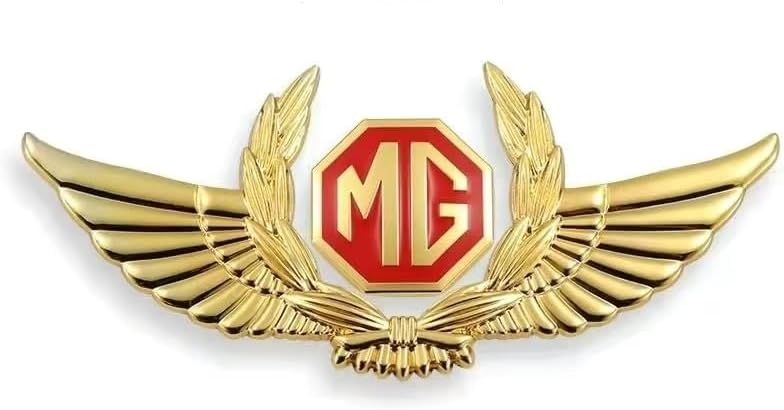 3D Chrome Car Badge Emblem for MG Comet EV 2023-, Metal Sticker To Cover Scratches & Rust, Self-Adhesive Body Decor Car Styling Accessories