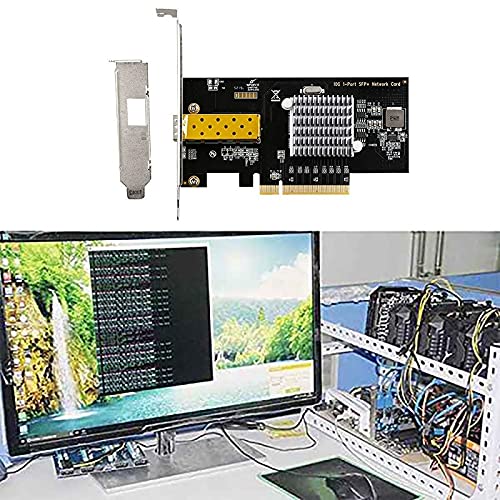 Carriere Scheda di Rete PCIE 10 Gigabit per Server 82599 Scheda di Rete PCI-E X8 LAN nel Fibra Ottica Desktop SFP 10Gbit