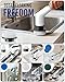 Dovety Electric Spin Scrubber, Cordless Cleaning Brush, Shower Scrubber with 8 Replaceable Brush Head, Power Cleaning Brush with Extension Handle, 2 Adjustable Speed, for Bathtub Grout Tile Floor