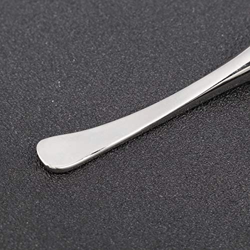 Healifty Kosmetik Spatel Zinklegierung Augencreme Applikator Werkzeug Gesicht Schönheit Hautpflege Roller Massage Gesicht Frauen Damen Silber - Image 5