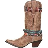 Schaft aus gehärtetem Stahl Durango Boots DCRD145 ACCESSORIZE Brown Lederstiefel für Damen Braun Westernstiefel, Groesse:40.5 (8.5 US)