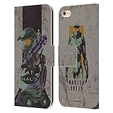 Head Case Designs Officially Licensed Xbox Game Studios Halo Infinite Poster 20th Anniversary Leather Book Wallet Case Cover Compatible with Apple iPhone 6 / iPhone 6s