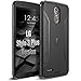 Poetic Karbon Shield Slim Fit LG Stylo 3 Plus / LG Stylo 3 Case Cover With Anti-Slip Side Grip and Carbon Fiber Texture for LG Stylo 3 Plus / LG Stylo 3 Black