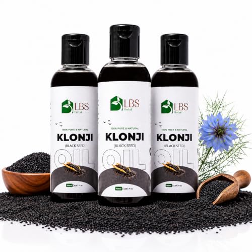 Image of Pure Black Seed (Kalonji) Oil 100% Extra Virgin Cold Pressed | Natural Carrier Oil for Hair, Scalp & Skin Care | Deep Moisturizing Hair Oil for Healthy Looking Hair | 100ml (Pack of 3)