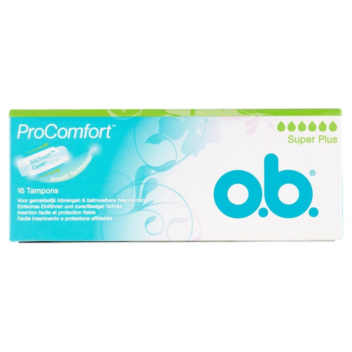 O.B. 0000007 originali super plus Tampons - 16 pezzi