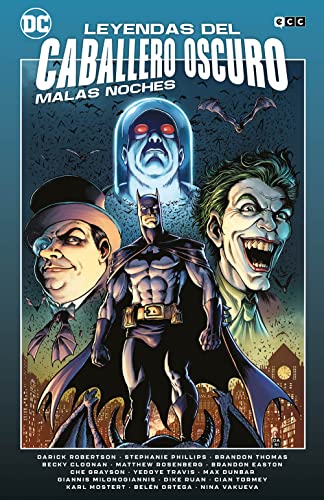 Portada de Leyendas del Caballero Oscuro: Malas noches