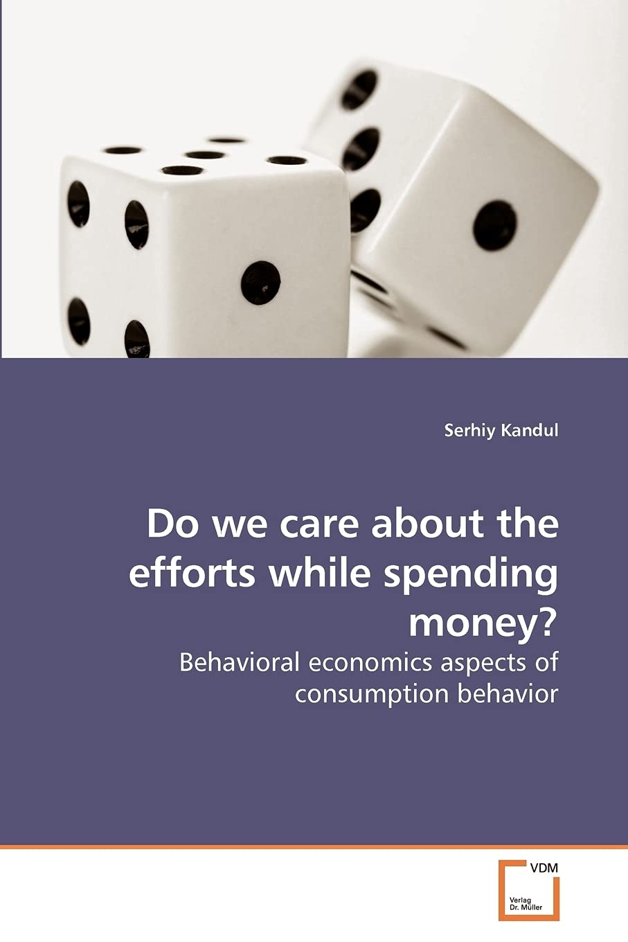 Do we care about the efforts while spending money?: Behavioral economics aspects of consumption behavior