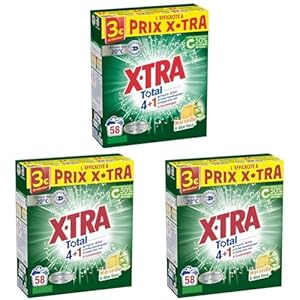 Lessive Poudre 4+1 X-Tra Total