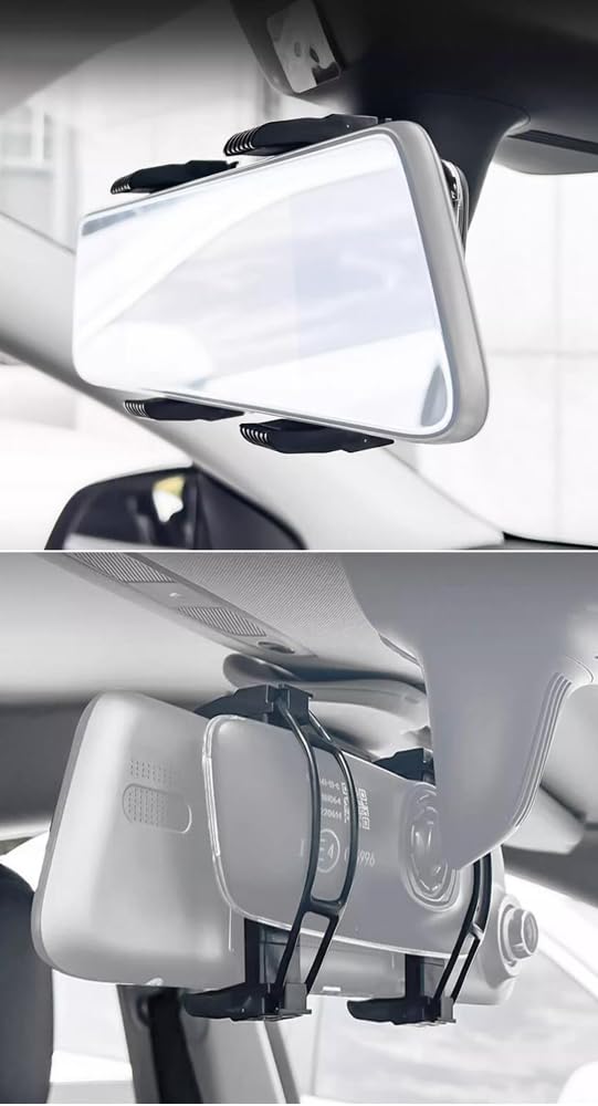 Amazon.com: JUTOSHUR Bracket Rearview Mirror Dash Cam Holder