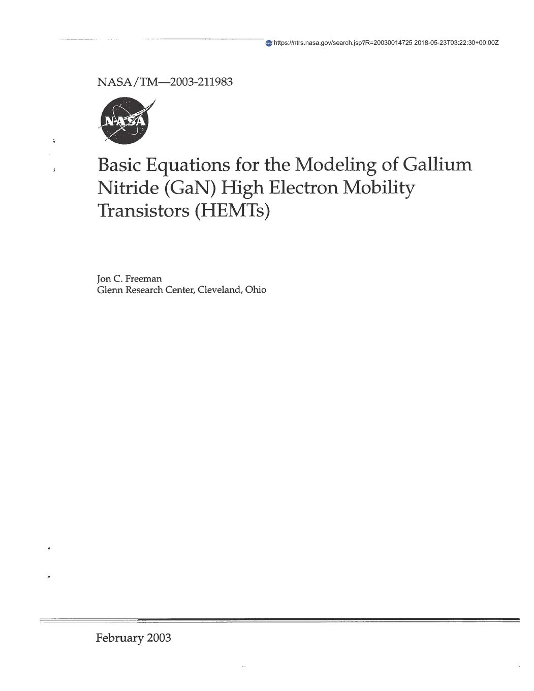 Buy Basic Equations for the Modeling of Gallium Nitride (gan) High