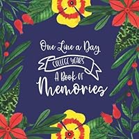 One Line a Day College Years A Book of Memories: A College Student's 1 Line a Day Journal 1074050347 Book Cover