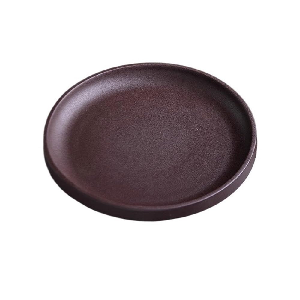 Kx9Lb8d plant saucer Large Plant Saucers, Round Flower Pot Drip Trays Ceramic for Living Room Garden flower pot saucer(Large)