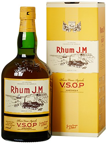 Rhum J.M. | Rum Wieux Agricole VSOP | 700 ml | 43% Vol. | 3 Jahre in ausgebrannten Bourbon Fässern...