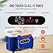 VEVOR 11in Pottery Wheel for Adults Beginners, 450W Ceramic Wheel Forming Machine With LCD Touch Screen, Adjustable 60-300RPM Speed Handle and Foot Pedal Control, 32PCS Accessory Tools Kit, Craft Gift