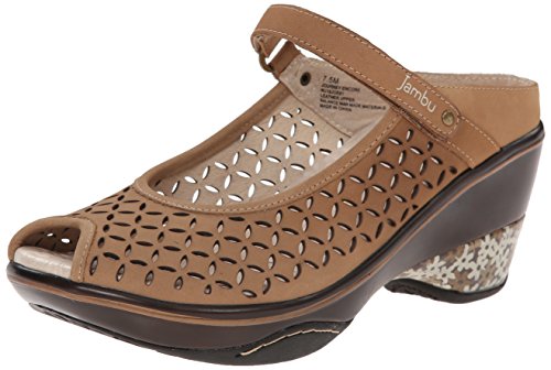 Jambu Women's Journey Encore Platform Pump, Oatmeal, 8 M US