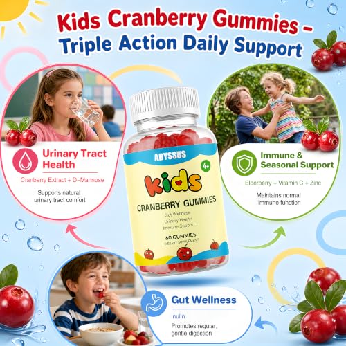 ABYSSUS Cranberry D-Mannose Kids Gummies