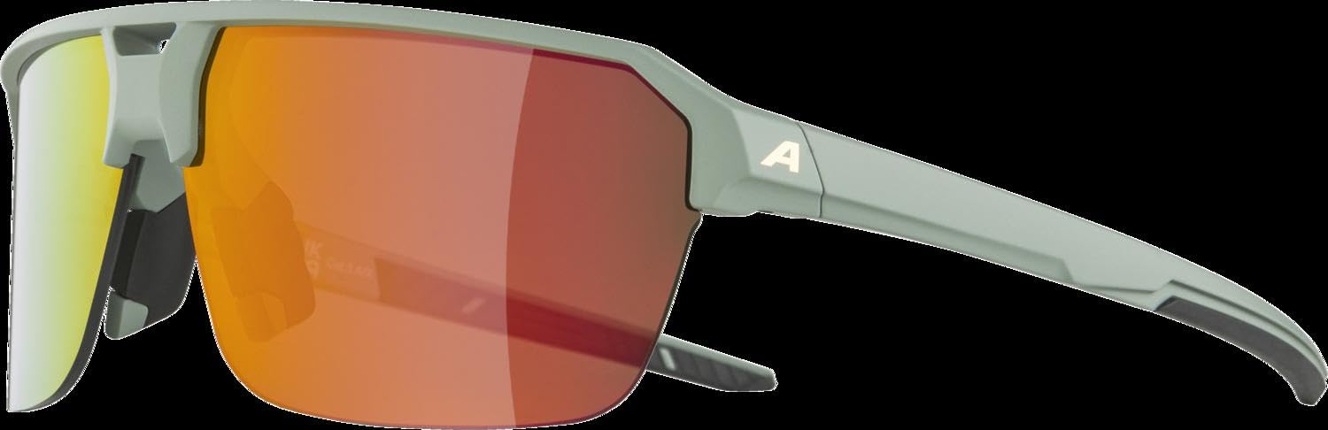 ALPINA Swift - Stylische Sonnenbrille für Erwachsene, für Freizeit und Sport, Bruchfeste Scheiben, mit UV-A-, B- & -C-Schutz