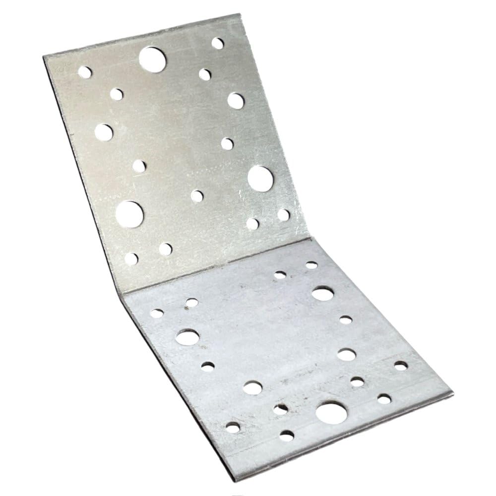 Winkelverbinder 2,5 mm 105 x 105 x 90 mm 135 Grad 25 Stück | 25 Stück Holzverbinder Winkel Metall 105 x 105 x 90 mm, Metallwinkel 135 Grad Balkenverbinder Kleine