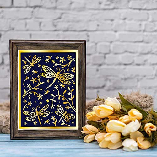 BENECREAT 2Pcs Butterfly Hot Foil Plate - Image 2