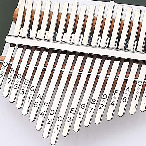 Pouce Piano Pin Finger Piano Débutant avec Tune Marteau Sac de rangement épellation 17 Clés Kalimba for les enfants… - Les Beatles, Paul McCartney, John Lennon, RIngo Starr, George Harrison Pouce Piano Pin Finger Piano Débutant avec Tune Marteau Sac de rangement épellation 17 Clés Kalimba for les enfants… – Image 5