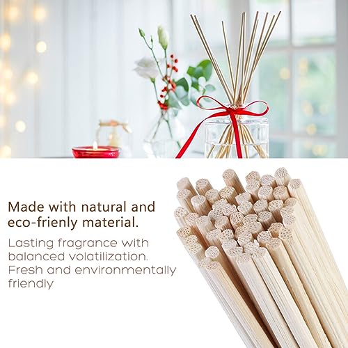 Varillas Ambientadoras Naturales EXCEART Rattan 30 Piezas miniatura 4