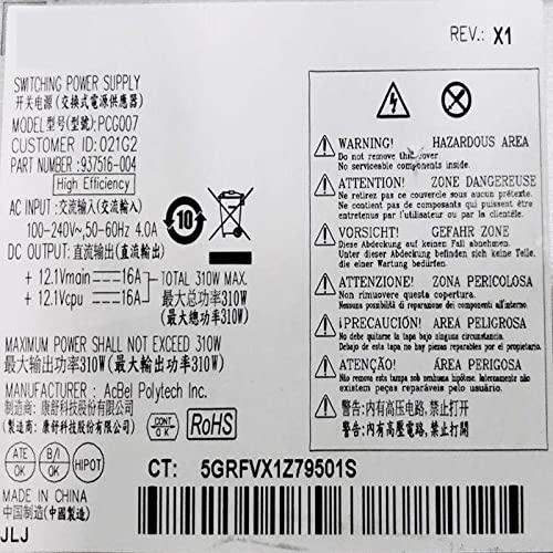 Product label with safety warnings