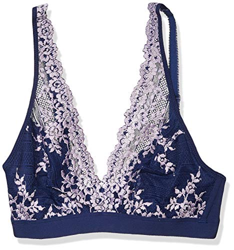 Image of Wacoal Women's Embrace Lace Lightly Lined Wire Free Mid Coverage Bralette, 852191