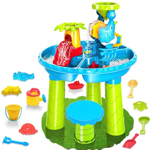 Table à eau pour enfants idéale pour s'amuser au jardin ou à la plage