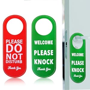 Lzydkh DKHUK0039 Türschild Set 2 Stück