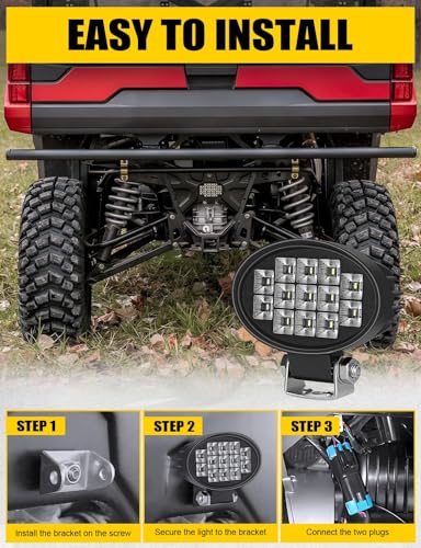 Luz LED Trasera de Reversa Chelhead para Polaris Ranger 2018-2024 miniatura 3