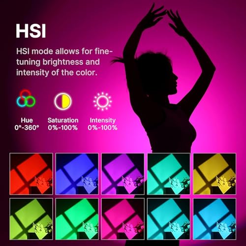 Image of Ulanzi 120W RGB COB Video Light, Full Color CRI ≥96 2700K-6500K 4220lux