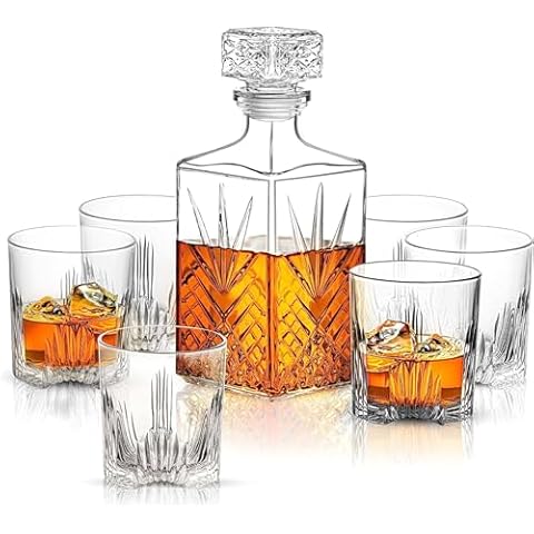 Bormioli Rocco Selecta 7-Piece Whiskey Set Cover