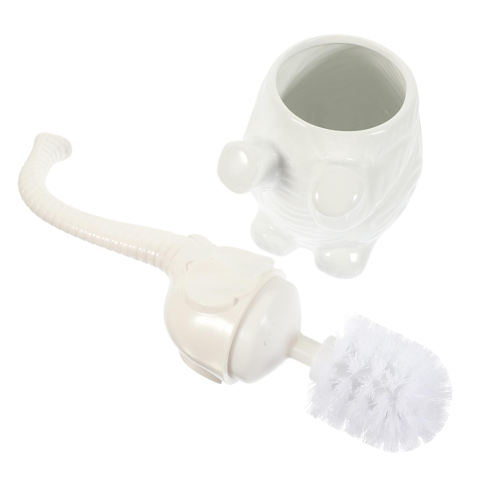 Brosse WC éléphant antidérapante pour un nettoyage sans effort