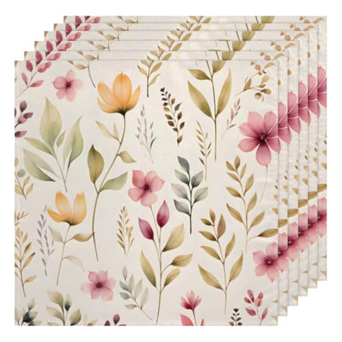 Servilletas de Tela Multicolor Set x6 50.5x50.5 cm miniatura 1