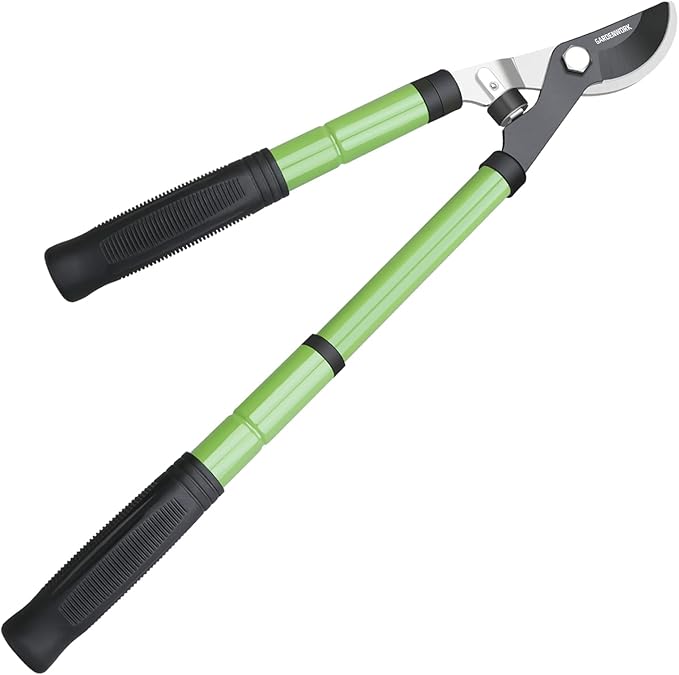 GARDENWORK Telescopic Loppers for Gardening,4358cm Extendable Rubber