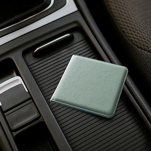 Image of CoBak Car Registration and Insurance Holder - Vehicle Glove Box Car Organizer, Auto Truck Comparment Accessories Case for Essential Document, Driver License, Cards, *S-sage, Formal