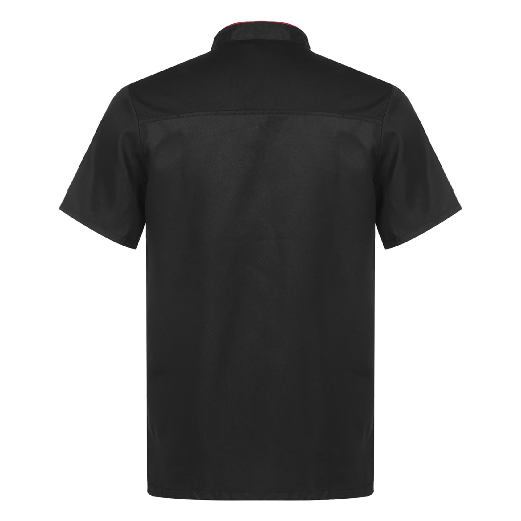Mercer Culinary M60017BKM Millennia Air Men's Black Cook Jacket with Full Mesh Back, Medium