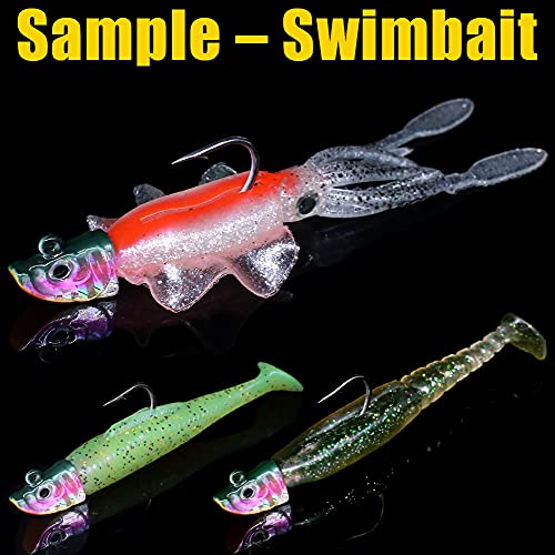 Image of Swimbait-Jig-Head-Minnow-Fish-Head-Jig-for-Fishing