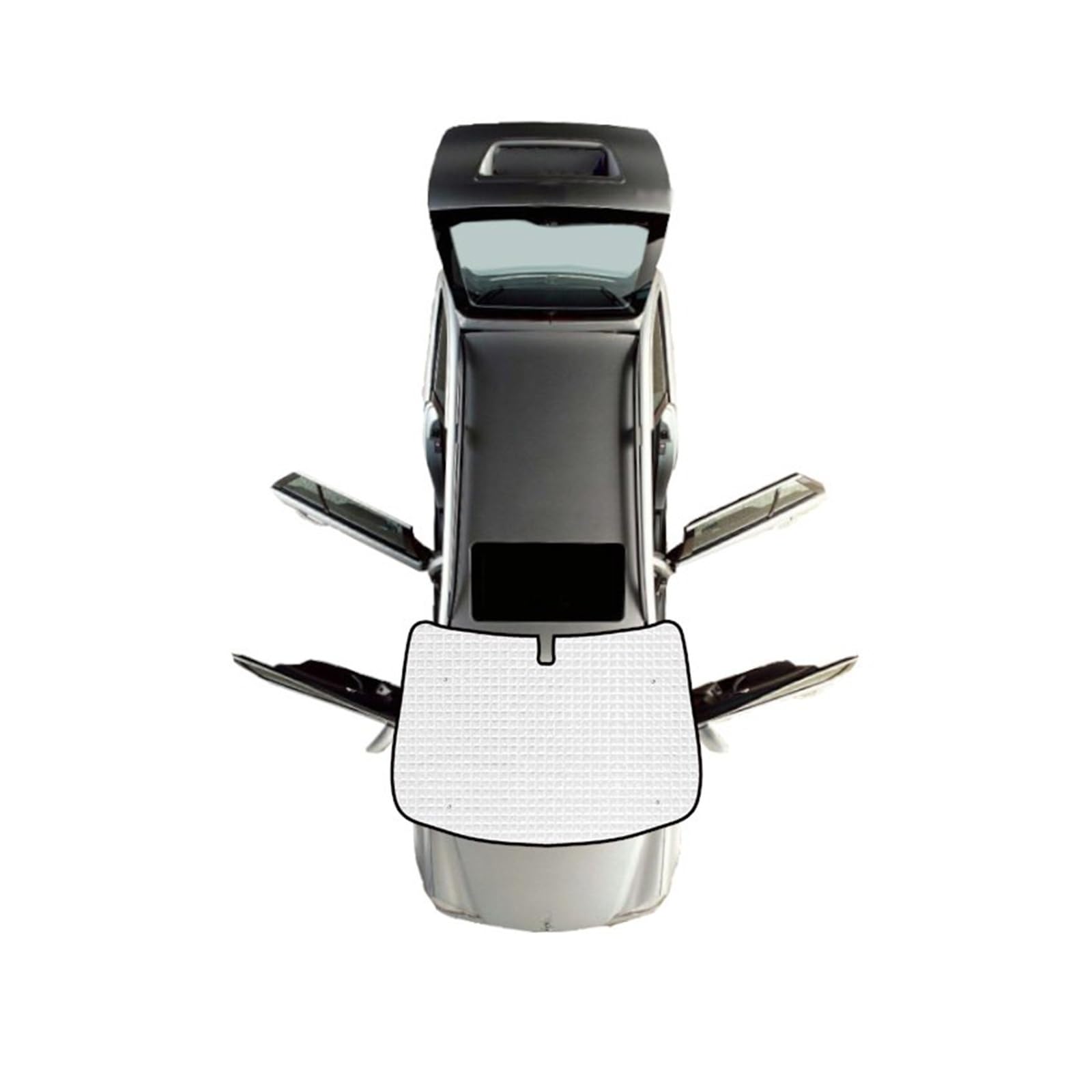 Car Window Shade For Toyota For Land For Cruiser For Prado For J150 For LC150 For FJ150 Car Full Window Shading Sun Window Visor (Color : Front Windshield)