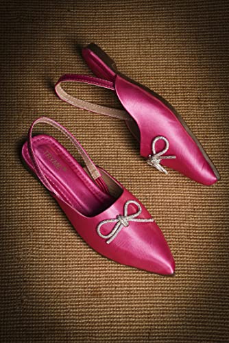 Image of TRYME Trending Stylish Pointed Toe Mules Comfortable Flat Fancy Casual Bellies Mules Sandal for Womens and Girls