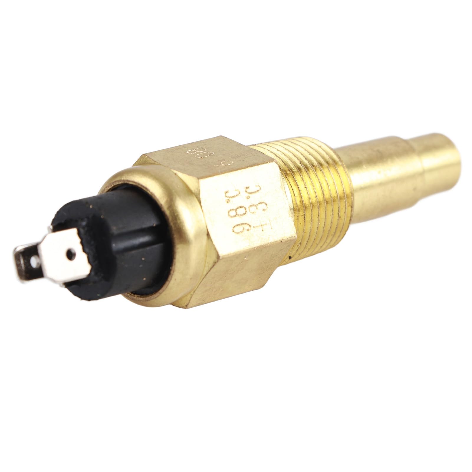 Capteur de Température D'eau Moteur 3/8 ''NPT 98 ℃, Interrupteur D'alarme Bimétallique en Laiton à Faible Puissance 6~24V